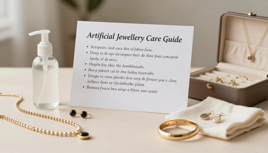 Artificial Jewellery Care Guide Artificial Jewellery Care Guide