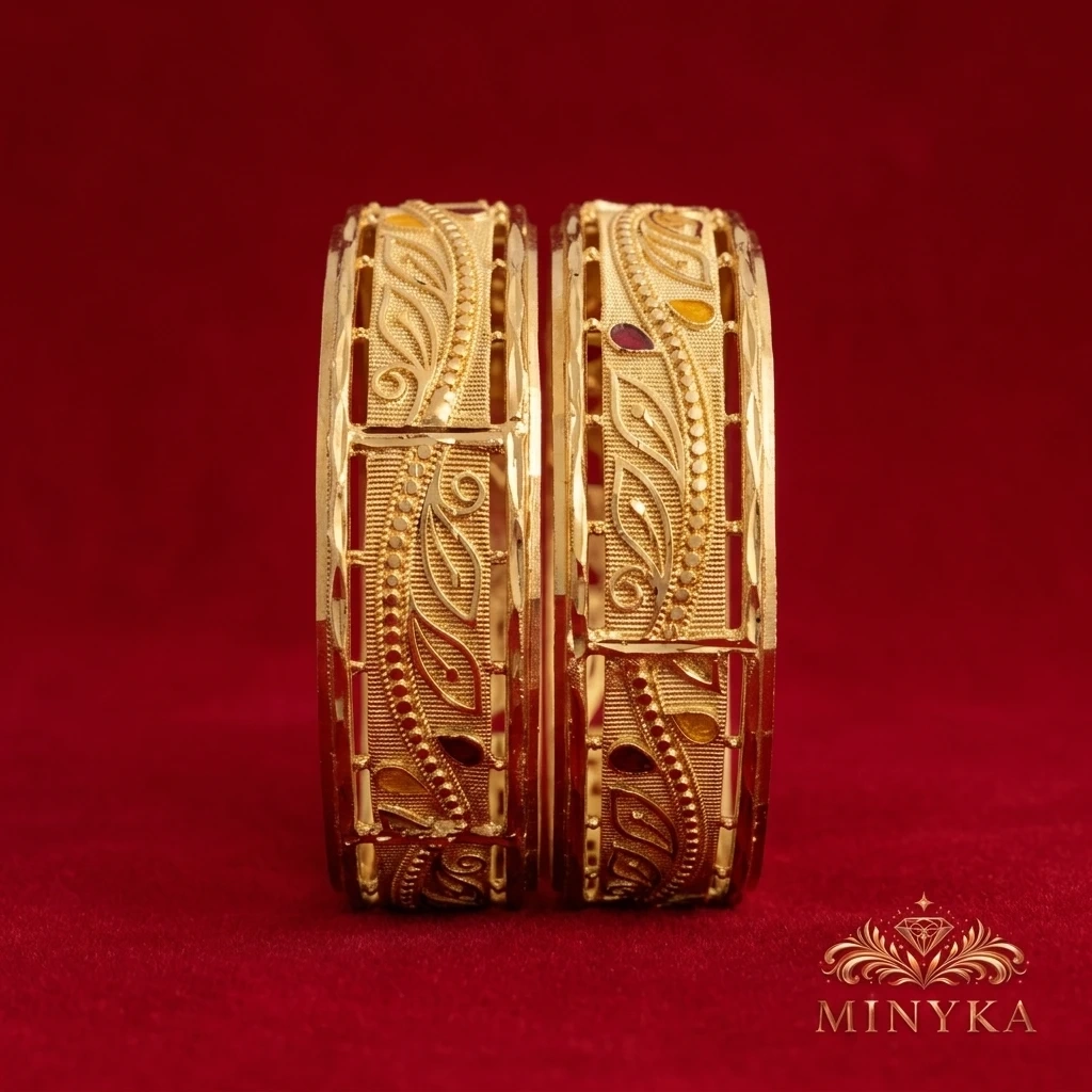 minyka-premium-gram-gold-finish-designer-bangles-set-for-women