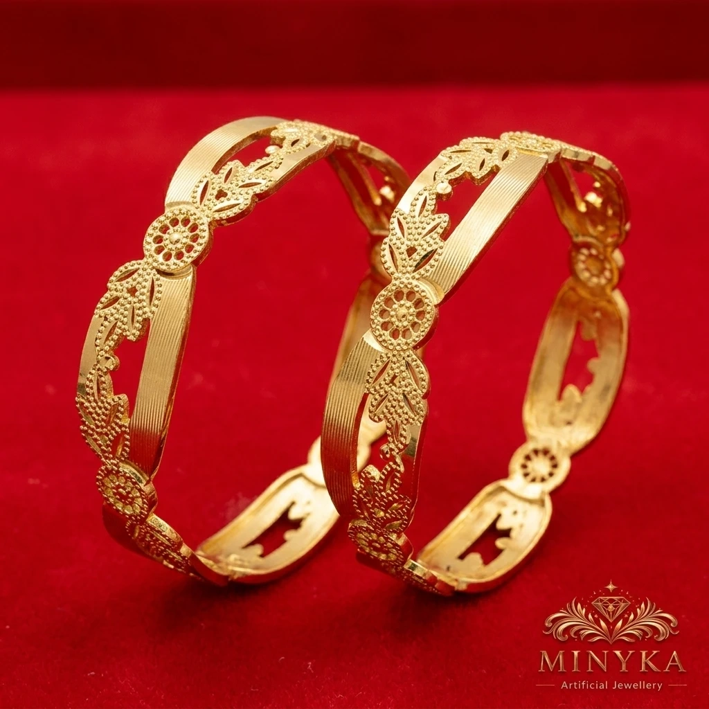minyka-premium-gram-gold-finish-floral-designer-bangles-set-for-women-elegant-traditional-kada-pair-sizes-2-4-2-6-2-8-2-10